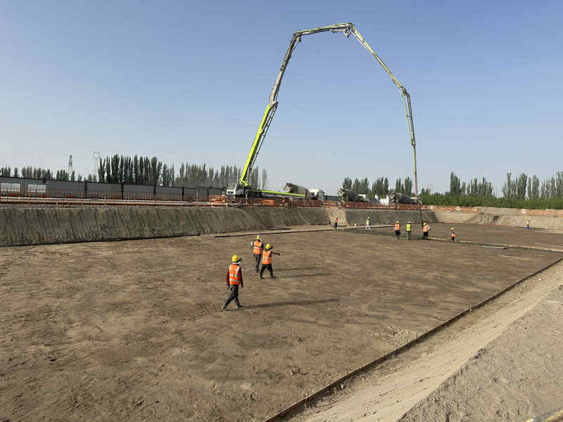 中鐵二十一局阿阿高速公路“智慧中樞” 地基驗槽通過驗收 1